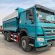 GCC Certified Used Sino Truck HOWO 6X4 Dump Truck with Tarpaulin and 1200r20 Tires