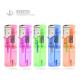 Colorful Plastic Windproof Cigarette Lighter Plastic With ISO9994