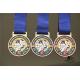 World Relief Custom Award Medals One Color Printed Embossed Logo