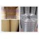 Silver Color Galvanized Wire Cloth Fence Panels For Mines , Good Corrosion Resistance
