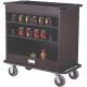 Large Space Mini Drinks Trolley Anti Collision Bottom Base With 4pcs Wheels