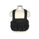 Bullet Proof Tactical Gear Vest Chest Rig Black Lightweight For Hunting