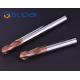 High Performance Machining HRC55 2 Flute Carbide Ball Nose EndMill with AICrSiN Coating for CNC Milling