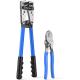 Alloy Battery Cable Crimping Tool For Copper Lugs AWG 10-1/0