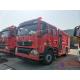 Stainless Steel Municipal Water Foam Fire Truck Six Seats 6000L