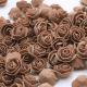 Wholesale 6-7cm preserved flower dried roses natural stabilized rose