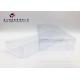 Super Clear PVC Packaging Boxes Environmental Friendly Materials Two Ends Open