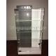 Counter Top Acrylic Display Case Metal Base Watch Display Units Double Sided