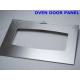 Silver / Champagne Polishing Oven Door Replacement With Tempered Decorative Glass
