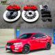 Front Big Brake Kit 4 Piston Caliper with 330x28mm rotor BBK auto brake system For KIA Forte 17 Inch car rim