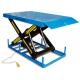 1000mm Electric Scissor Lift Trolley Blue Electric Hydraulic Table Lift