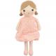 ASTM Wearing Skirt Cartoon Girls Plush Doll 38cm