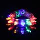 Multi-Color Push Button Spike LED Bracelet For Concert,Carnivals, Sporting Events, Party