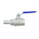 Structure Stainless Steel 2PC Floating Ball Valve with Pagoda Pipe End Customized Request