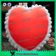 Huge 2m Inflatable Heart Balloon Custom Inflatable Products For Holiday Decorations