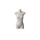 PU Skin Half Body Female Mannequin with  Armless & Headless for Fashion Showcase