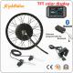 72v 5000W Electric Bike Kit Brushless Gearless Hub Motor With Batteries / TFT Color Display