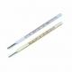 Glass Material Mercury Clinical Thermometer , Mercury Body Thermometer