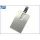 Metal Personalized Card USB 3.0 8GB Thumbdrives Fast Data Speed