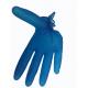 Disposable Vinyl gloves,powdered,4gram/M,blue color,PVC gloves,best price
