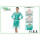 PP/MP/Tyvek Disposable Laboratory Coats With Velcro And Shirt Collar for prevent dust and bacteria