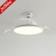 Ultra-Thin Smart LED Ceiling Fan Light 3 Color Led Light White Modern