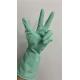 M60g Green Flock lined Household Rubber Gloves S M L XL