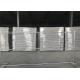 8'x14' chain link fence panels 1⅜(35mm) and 16gague wall thickness cross brace hot dipped galvanized be 2.0 oz/ft2