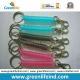 Fashionable Extendable Plastic Key Coil W/Metal Clip&Split Ring