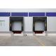 Warehouse Galvanized Steel Frame Retractable Dock Door Shelter Air pump type  inflatable door seal anti-collision