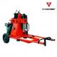 100m Diesel Rotary Core Drill Rig With Mud Pump , 100mm Diamond Core Drill