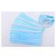3 Ply Disposable Face Mask Elastic With Ear Loops Isolation Protection