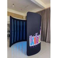 Led Light Portable 360 Photo Booth Enclosure Backdrop For Party