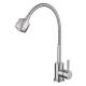 Lizhen Single Handle Stainless Steel Kitchen Faucet with Flexible Hose and Deck Mounted Water Tap