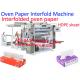 Interfolded Treated Oven Paper Interfolder Machine For Greaseproof Oven Baking Paper