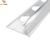 Round Edge Metal Tile Trim Metal Tile Trims Installing Tile Edge Trim
