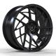 Black Custom 1 Piece Forged Monoblock Rims Wheels T6  22x9.5 5x120