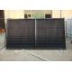 Hot Galvanized Australian Temporary Fencing Water Resistance Welded Mesh Opening