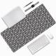 900*400*3mm Stock Waterproof Desk Mats with Printed Rubber Mouse Pads and Custom Size