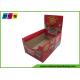 Corrugated Gift Packaging Boxes Color Printed Two Sides Standee Display CDU007