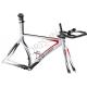 Aerodynamic Aluminum Time Trial Frame Multi Color With Flat Integrated Seatpost