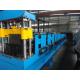 Roof Cable Tray Roll Forming Machine , Wall Panel Roll Forming Machine By Chain