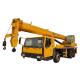 Hydraulic Pump Liyuan 12 Ton Truck Crane Mobile Crane Truck with Homemade Chassis
