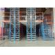 Warehouse Heavy Duty Steel Mezzanine Racking System Multi Layers Shelves Customized