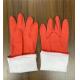 Natural Latex Red M50g Household Rubber Gloves For Table Cleaning