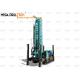 Hydraulic Oil Pump Water Well Drilling Rig With Yuchai 75KW Engine