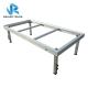 Heavy Loading Outdoor Band Stage , Non Slip 2m X 1m Portable Stage Risers