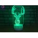 Touch Switch USB Insert 3d Led Colour Changing Lamp Magic Giraffe Lamp