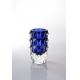 Size134*230mm Bohemian Blue Crystal Vase European Style  Luxury Home Accessories