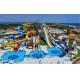 ODM Commercial Aqua Water Theme Park Swimming Pool Rides Fiberglass Slide